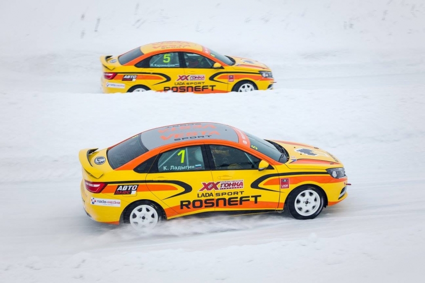 Первую российскую гонку на LADA Vesta выиграл Кирилл Ладыгин